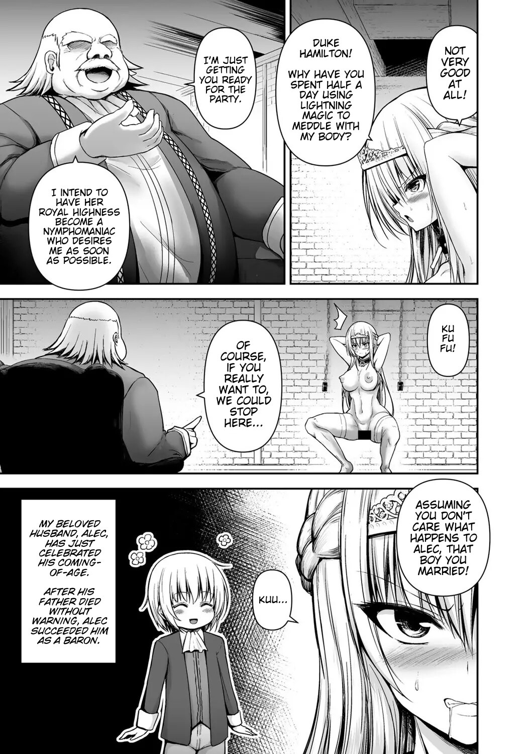 Hentai Manga Comic-A Story About a Princess Knight Having Sex With a Nobleman For Her Husband-Read-3